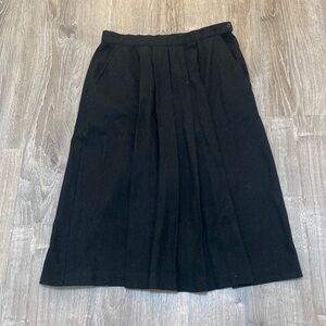 WOOL BLEND • SKIRT• PLEATED